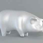 Animal Pig Figurine