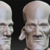 Pigman Head Sculpture | Characters
