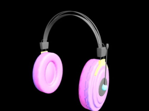 Pink Headsets Audio