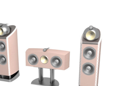 Electronic Pink Home Theatre System