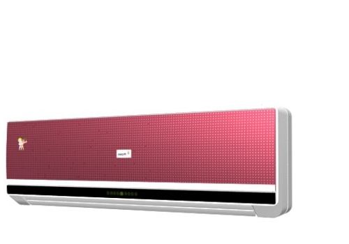 Wall Air Conditioner Pink Color