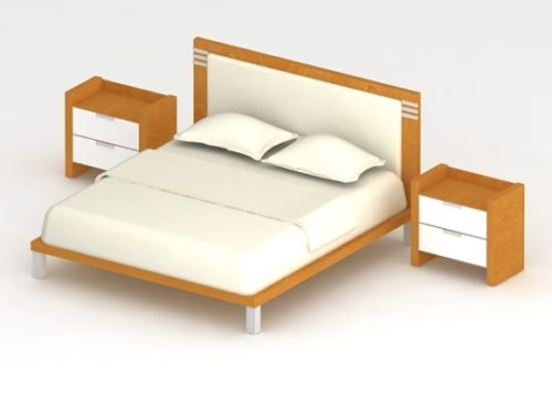 Hotel Platform Bed Nightstands