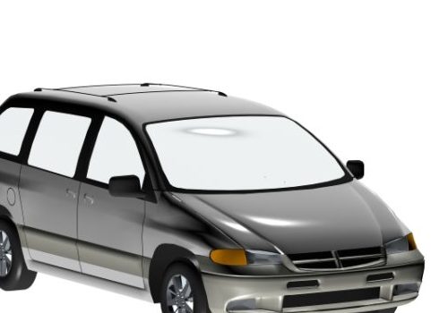 Plymouth Voyager Minivan Car
