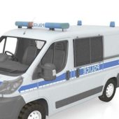 European Police Van