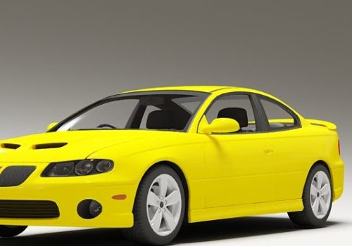 Pontiac Gto Yellow Paint Car