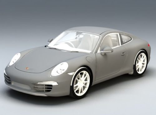 Car Porsche 911 Carrera Free 3D Model - .Max - 123Free3DModels