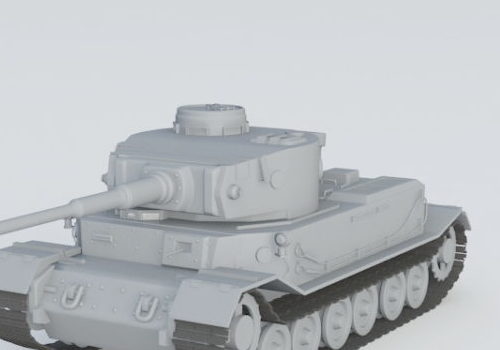 Weapon Porsche Tiger Tank Vk4501