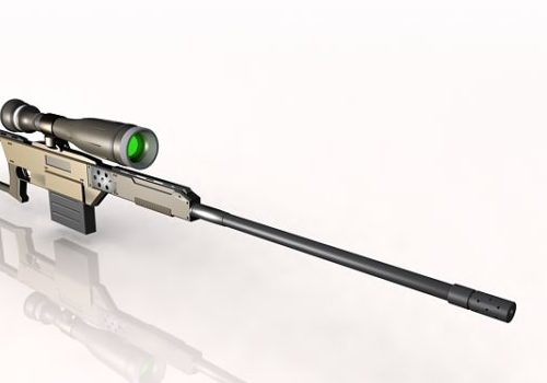 Powerful Weapon Sniper Rifle Gun