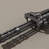 Predator Gun M134 Weapon
