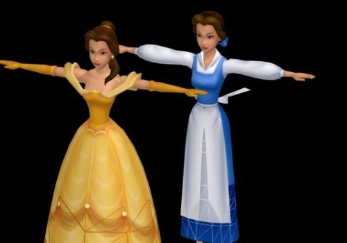 Princess Belle In Fashion Dress | Characters