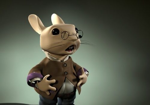 Professor Rabbit With Rigged | Animals