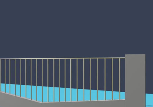 Protective Iron Fence