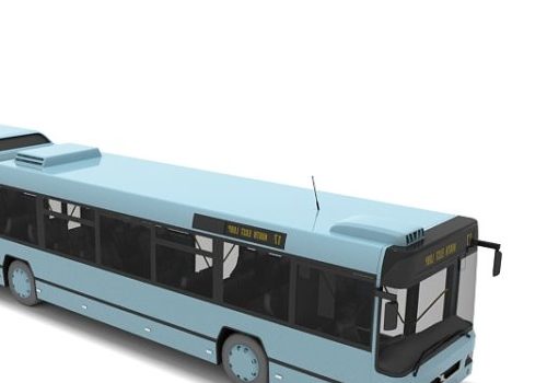 Public City Bus Vehicle