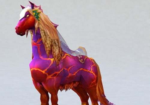 Purple Fantasy Horse | Animals