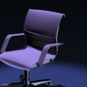 Purple Revolving Chair | Furniture