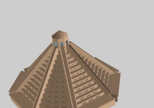 Ancient Pyramid Sacrificial Altar