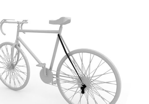 Lowpoly Racing Bicycle
