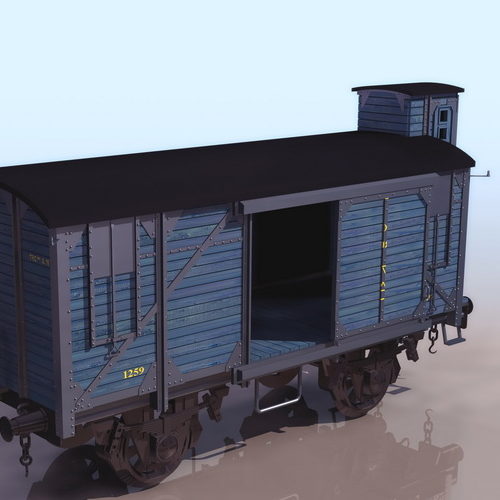 Rustic Railway Boxcar