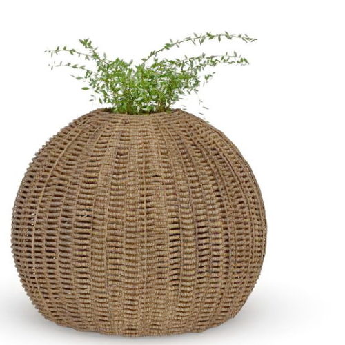 Rattan Pot Plant Decoration