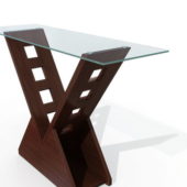 Rectangle Glass Table Furniture