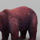 Realistic Red Bear