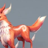 Red Fox Anime Character