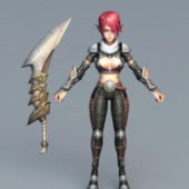 Character Elf Girl Warrior