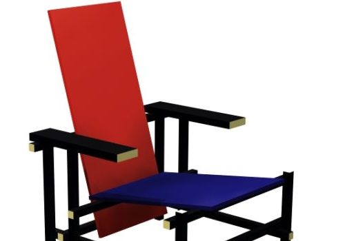 Red And Blue Chair | Furniture