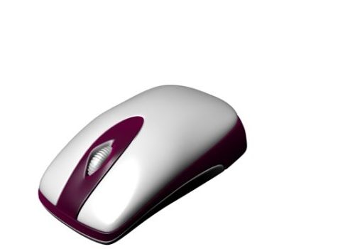 Red Pc Computer Mouse