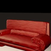 Red Couch Sofa Design
