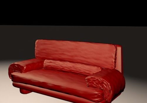 Red Couch Sofa Design