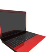 Red Windows Laptop