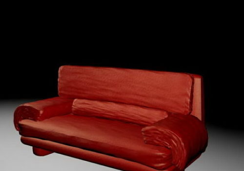 Red Leather Couch Furniture