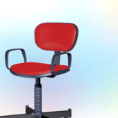 Red Furniture Office Swivel Chair