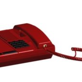 Red Table Phone