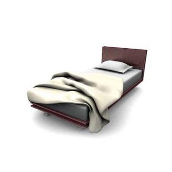 Red Platform Single Bed | Furniture
