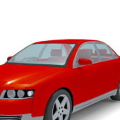 Red Sedan Car Car