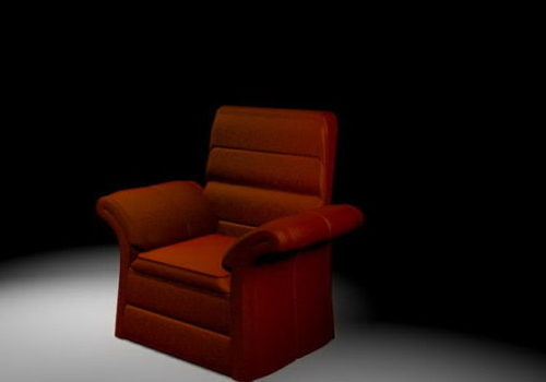 Red Sofa Chair Furniture