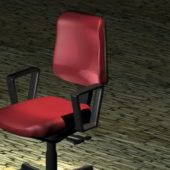 Red Swivel Chair | Furniture