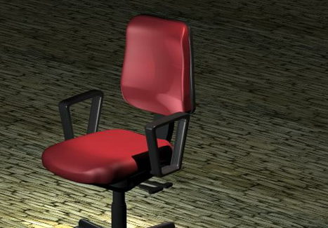 Red Swivel Chair | Furniture