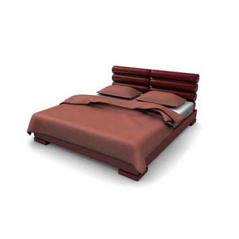 Red Upholstered Platform Bed | Furniture