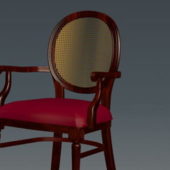 Red Wood Restaurant Chair