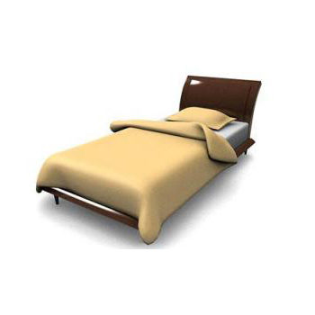 Red Wood Single Bed | Furniture