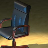 Red Wood Swivel Chair | Furniture