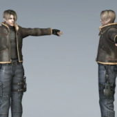 Resident Evil Character Leon Kennedy