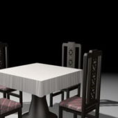 Elegant Wood Furniture Restaurant Sets
