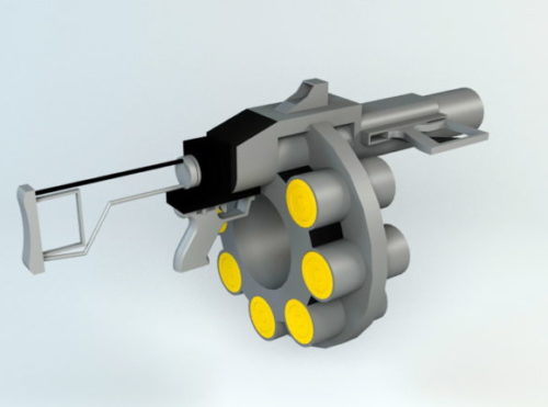 Weapon Revolver Grenade Launcher