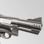 Military Revolver Gun