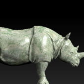 Rhino Sculpture Animal