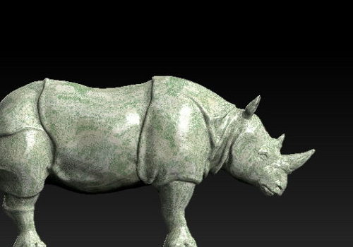 Rhino Sculpture Animal